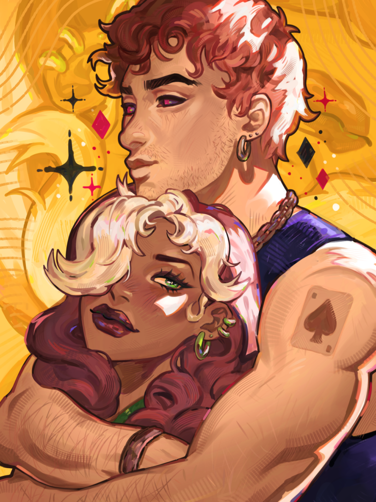 Rogue and Gambit Print